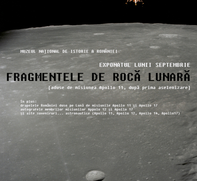 2012_Septembrie_Fragmentele de rocă lunară, aduse de misiunea Apollo 11, după prima aselenizare - 19 sep - 8 oct 2012