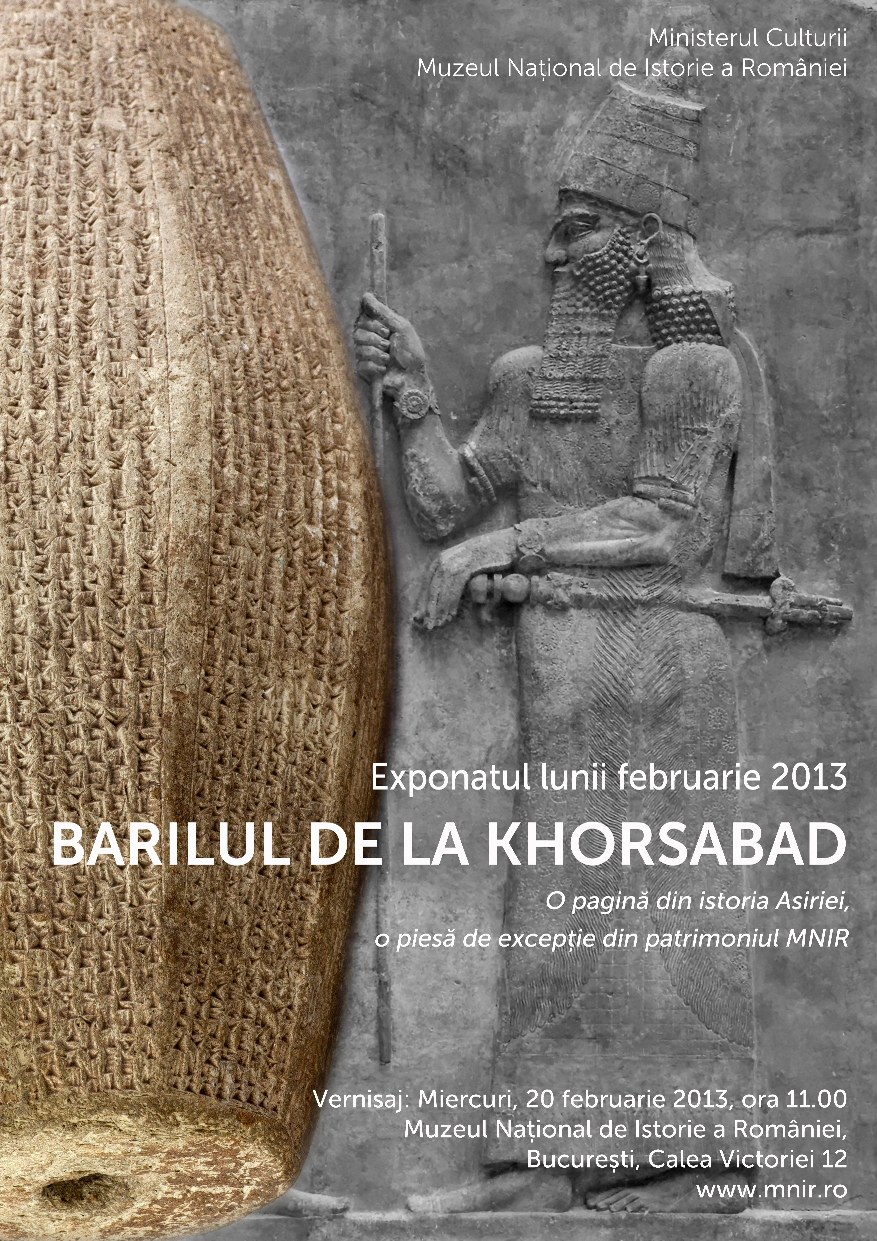 2013_Barilul de la Khorsabad. O pagină din istoria Asiriei, o piesă de excepție din patrim MNIR - 20 feb 2013